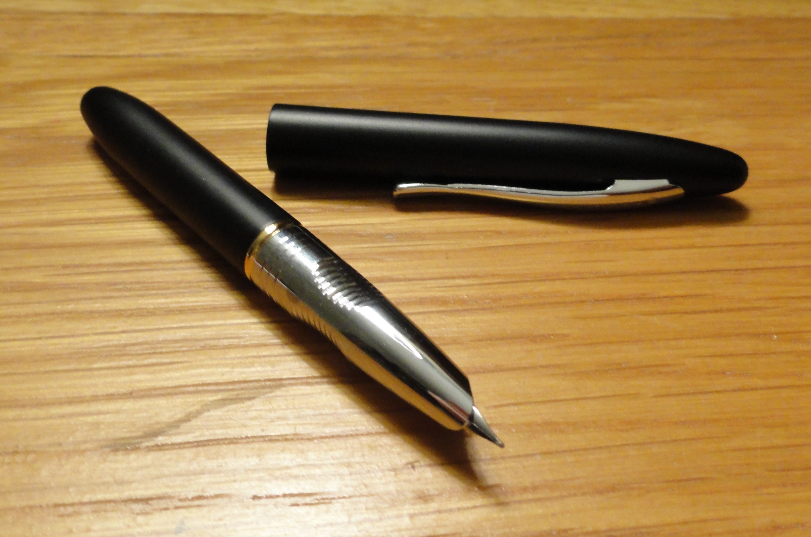 fountain paper pens good for Pocket Fine  Fountain Nib Black Hooded Pen  Missile Pens'n'Paper Matte